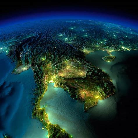 燈光圖|Night Earth: Discover the Beauty of Our Planet at Night